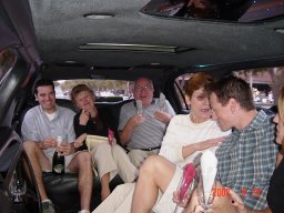 Hell breaks loose in the limo!
